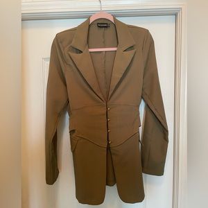 Olive Green Blazer